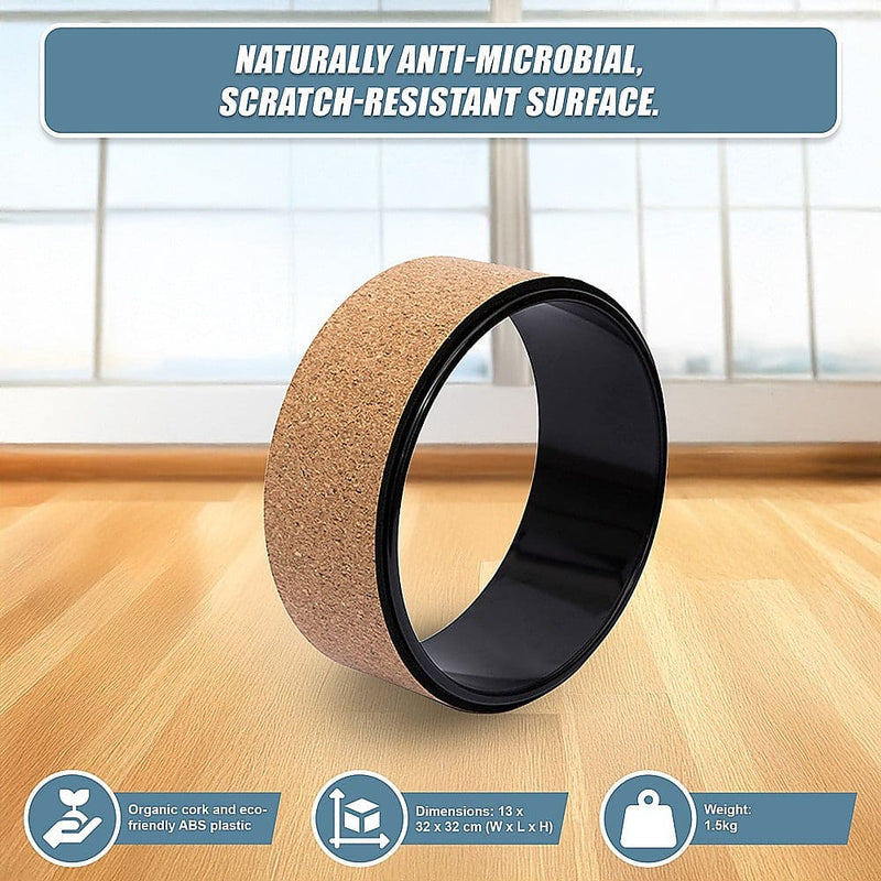 Yoga Pilates Wheel Cork Circle [ONLINE ONLY]