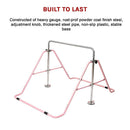 Kids Gymnastics Bars Training Horizontal Bar Monkey Kip Bar Pink [ONLINE ONLY]
