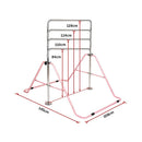 Kids Gymnastics Bars Training Horizontal Bar Monkey Kip Bar Pink [ONLINE ONLY]