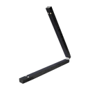 2.2m Gymnastics Folding Balance Beam Black [ONLINE ONLY]