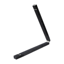 2.2m Gymnastics Folding Balance Beam Black [ONLINE ONLY]