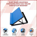 Adjustable Slant Board Stretching Ramp for Calf Ankle Incline - ONLINE ONLY