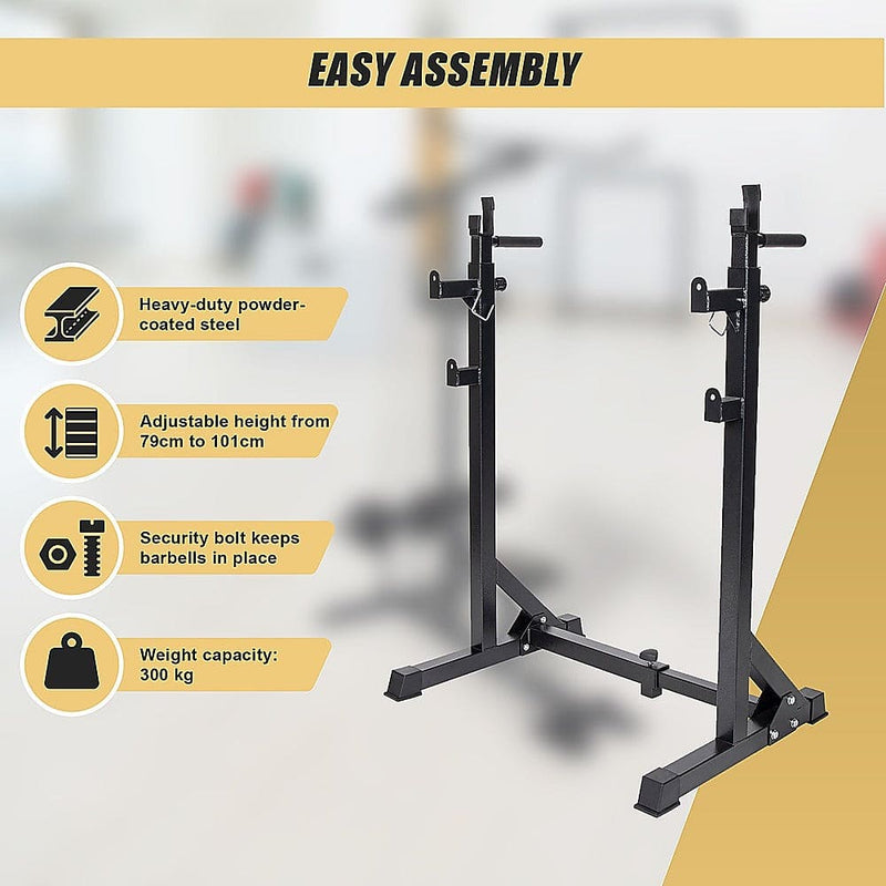 RT Squat Rack - Adjustable - AVAILABLE FOR IMMEDIATE DELIVERY