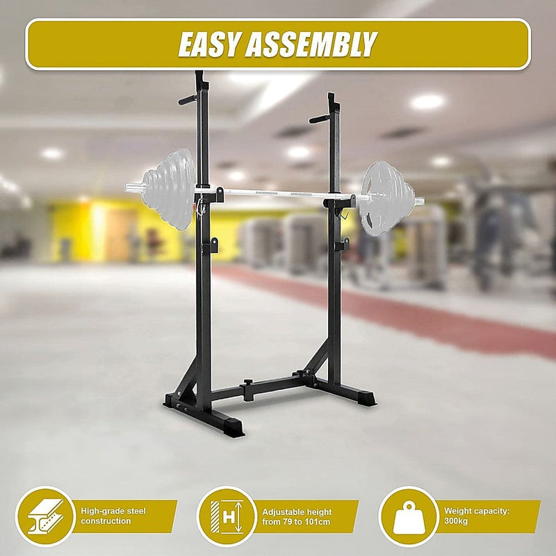 RT Squat Rack - Adjustable - AVAILABLE FOR IMMEDIATE DELIVERY