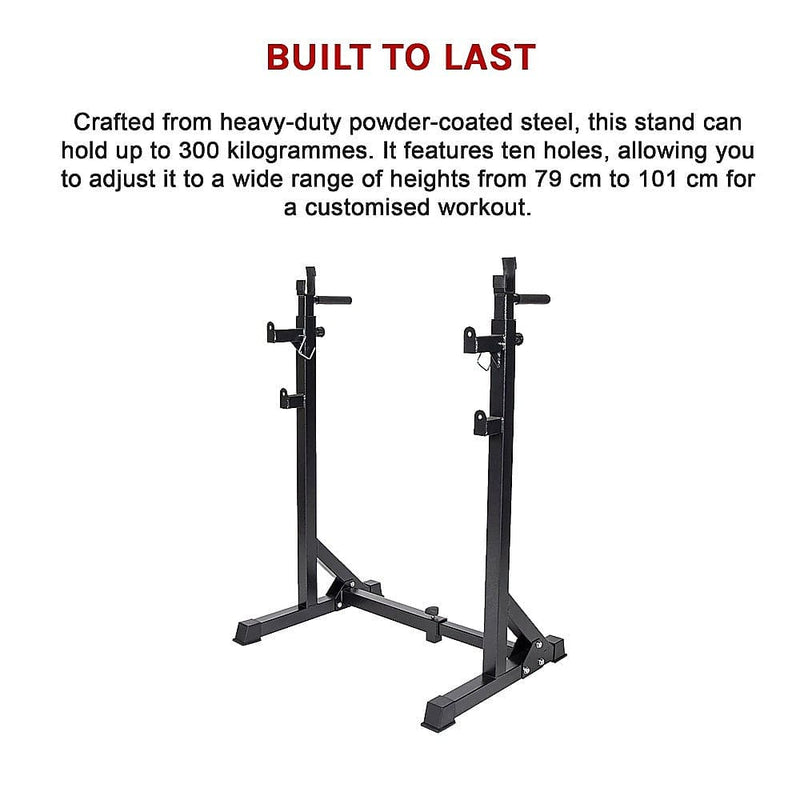 RT Squat Rack - Adjustable - AVAILABLE FOR IMMEDIATE DELIVERY