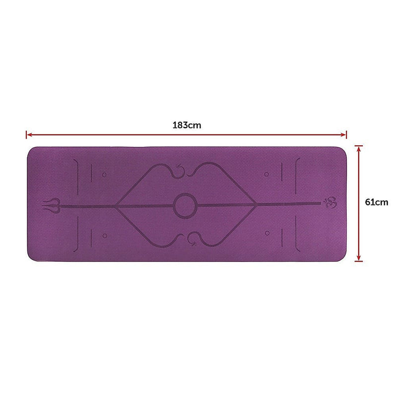 8mm TPE Yoga Mat [ONLINE ONLY]