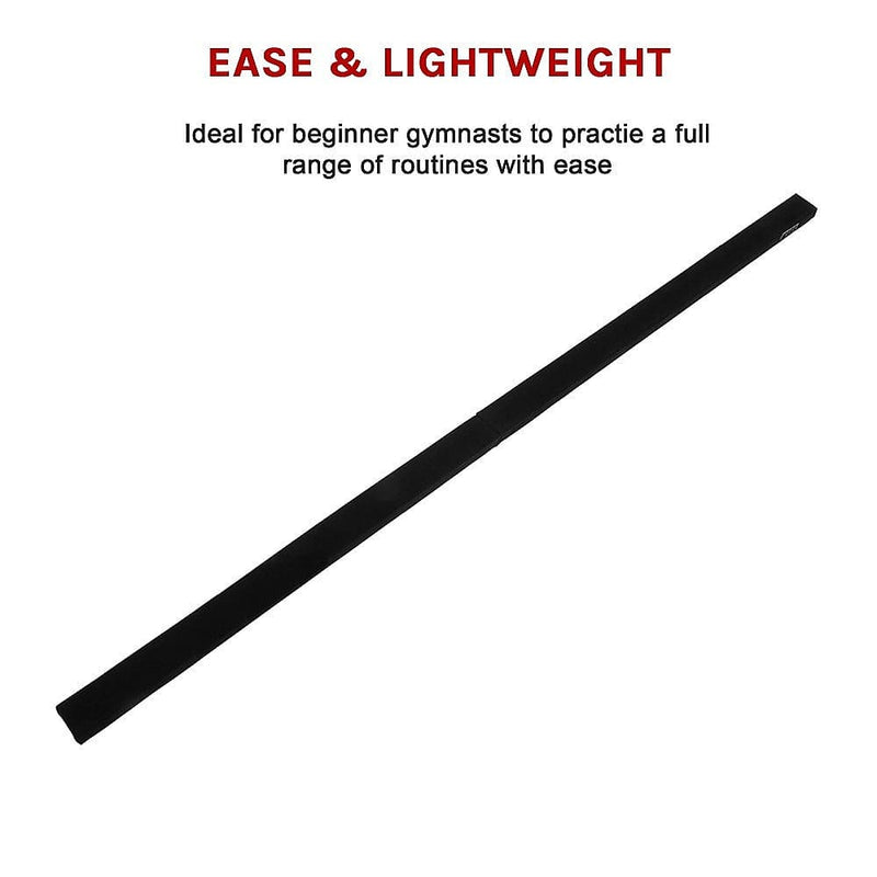 2.4m (8FT) Gymnastics Folding Balance Beam Black [ONLINE ONLY]