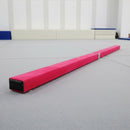 2.4m (8FT) Gymnastics Folding Balance Beam Pink [ONLINE ONLY]