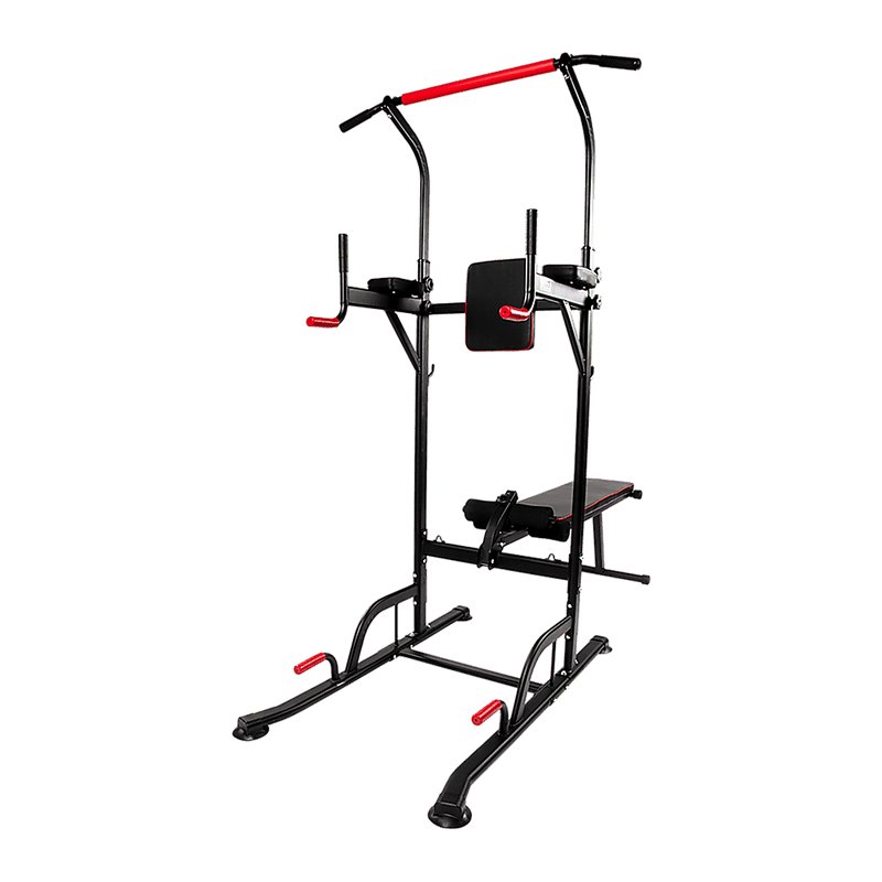 Power Tower Pull Up Weight Bench Dip Multi Station Chin Up Home Gym Equipment [ONLINE ONLY]