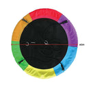 1m Tree Swing in Multi-Color Rainbow Kids Indoor/Outdoor Round Mat Saucer Swing  - ONLINE ONLY