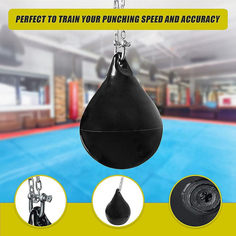 30L Water Punching Bag Aqua with D-Shackle and Chain [ONLINE ONLY]