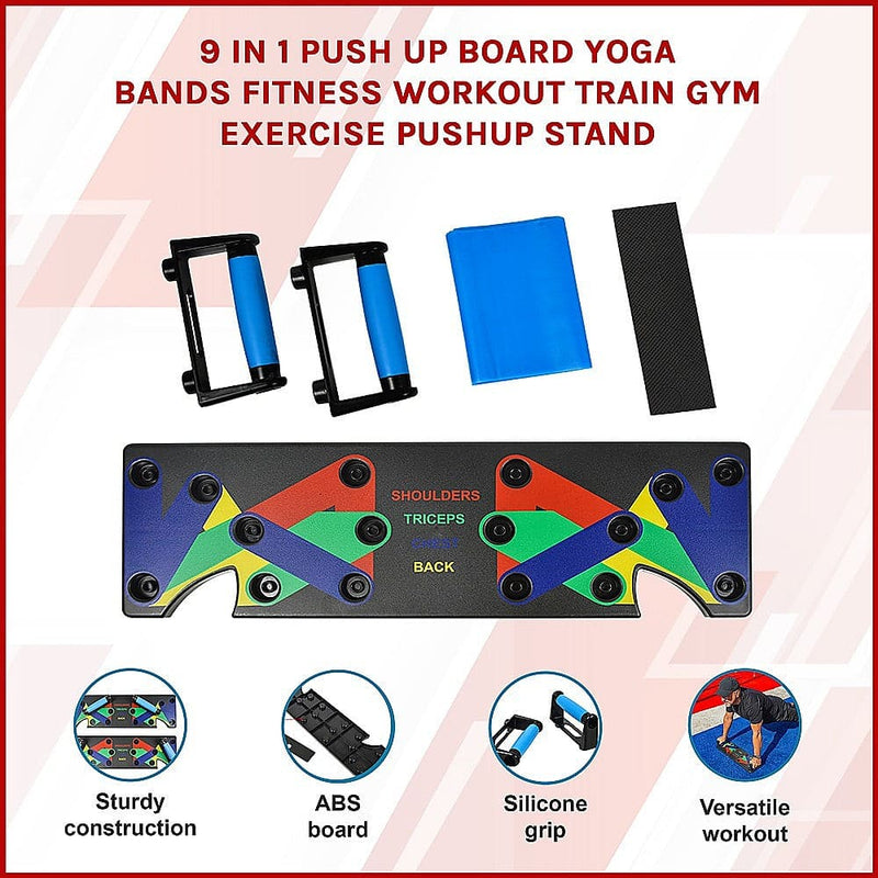 9 in 1 Function Push Up Stand [ONLINE ONLY]