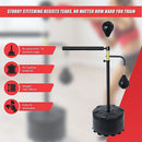 Free Standing Punching Bag Speedball Boxing Reflex Training Dummy - ONLINE ONLY