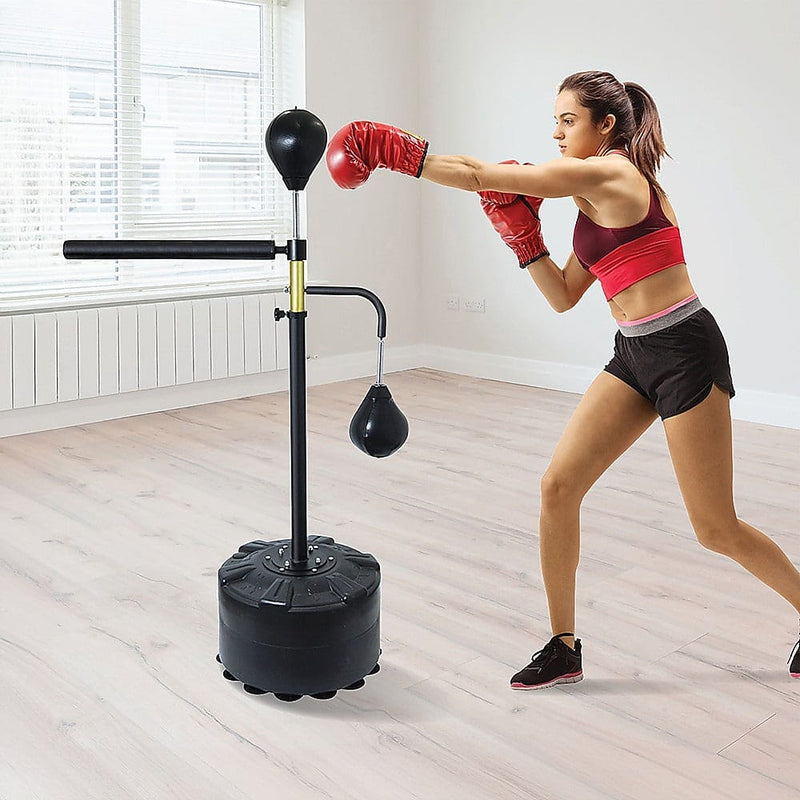 Free Standing Punching Bag Speedball Boxing Reflex Training Target Dummy Gym (Online Only)