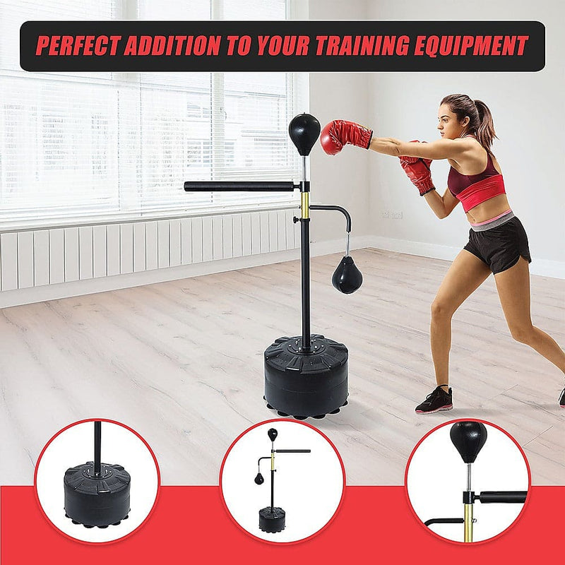 Free Standing Punching Bag Speedball Boxing Reflex Training Target Dummy Gym (Online Only)