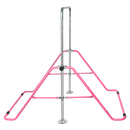Kids Gymnastics Bars Training Horizontal Bar Monkey Kip Bar Pink [ONLINE ONLY]