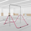 Kids Gymnastics Bars Training Horizontal Bar Monkey Kip Bar Pink [ONLINE ONLY]