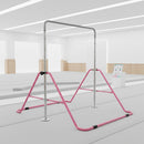 Kids Gymnastics Bars Training Horizontal Bar Monkey Kip Bar Pink [ONLINE ONLY]