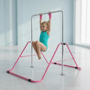 Kids Gymnastics Bars Training Horizontal Bar Monkey Kip Bar Pink [ONLINE ONLY]