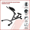 Hyper Extension Adjustable Roman Chair [ONLINE ONLY]