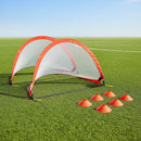 Portable Kids Soccer Goal Set with Cones - ONLINE ONLY