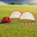 Portable Kids Soccer Goal Set with Cones - ONLINE ONLY