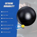 75cm Static Strength Exercise Stability Ball with Pump [ONLINE ONLY]