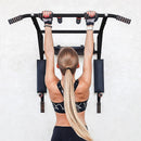 Heavy Duty Wall Mounted Power Station Pull Up Dip Knee Raise Bar - ONLINE ONLY