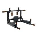 Heavy Duty Wall Mounted Power Station Pull Up Dip Knee Raise Bar - ONLINE ONLY