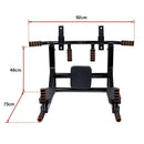 Heavy Duty Wall Mounted Power Station Pull Up Dip Knee Raise Bar - ONLINE ONLY