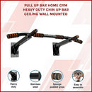 Heavy Duty Pull Up Bar Home Gym Chin Up Bar for Wall or Ceiling Mount
