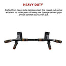 Heavy Duty Pull Up Bar Home Gym Chin Up Bar for Wall or Ceiling Mount