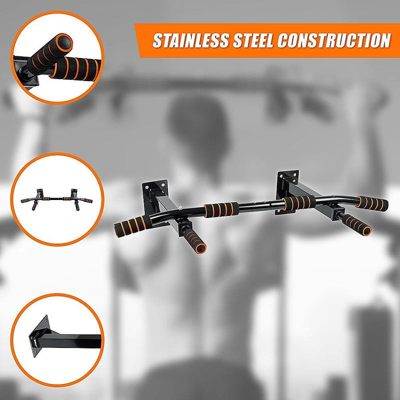 Pull Up Bar Home Gym Heavy Duty Chin Up Bar Ceiling Wall Mounted- ONLINE ONLY