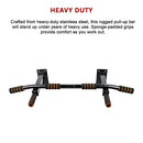 Heavy Duty Pull Up Bar Home Gym Chin Up Bar Wall Ceiling Mount - ONLINE ONLY