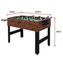 4FT 3-in-1 Games Foosball Soccer Hockey Pool Table - ONLINE ONLY
