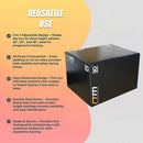 3 IN 1 Foam Plyo Games Plyometric Jump Box [ONLINE ONLY]