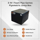 3 IN 1 Foam Plyo Games Plyometric Jump Box [ONLINE ONLY]