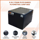 3 IN 1 Foam Plyo Games Plyometric Jump Box [ONLINE ONLY]