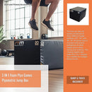 3 IN 1 Foam Plyo Games Plyometric Jump Box [ONLINE ONLY]