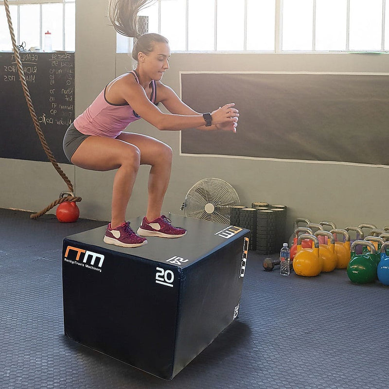 3 IN 1 Foam Plyo Games Plyometric Jump Box [ONLINE ONLY]