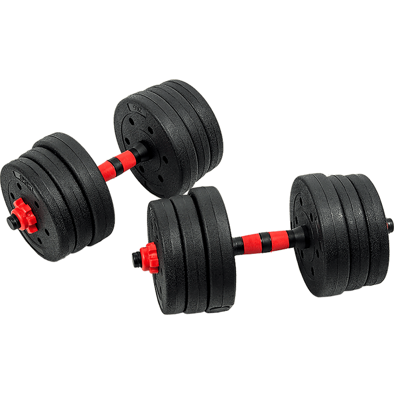 20kg Adjustable Rubber Dumbbell Set [ONLINE ONLY]