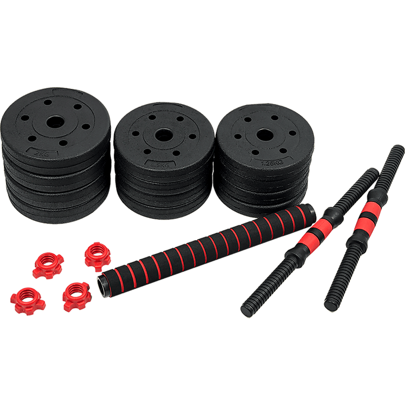 20kg Adjustable Rubber Dumbbell Set [ONLINE ONLY]