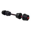 30kg Adjustable Rubber Dumbbell Set [ONLINE ONLY]