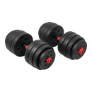 40kg Adjustable Rubber Dumbbell Set [ONLINE ONLY]