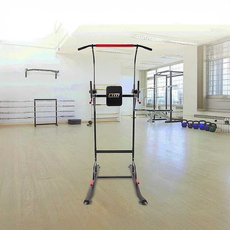 Power Tower Chin Up Bar Push Pull Up Knee Raise Weight Bench Gym Station [ONLINE ONLY]