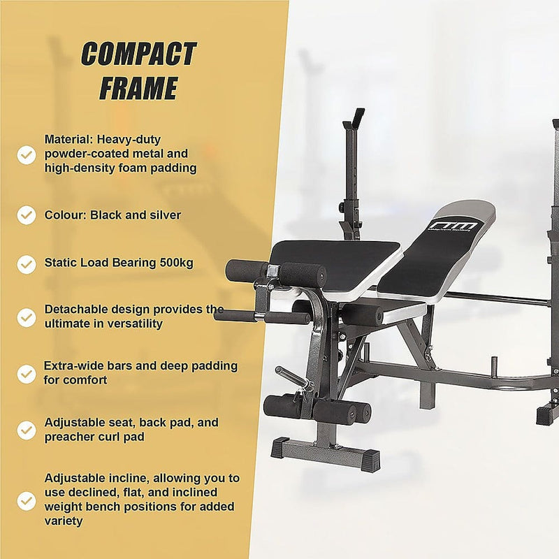 Multi Station Home Gym Weight Bench Press [ONLINE ONLY]