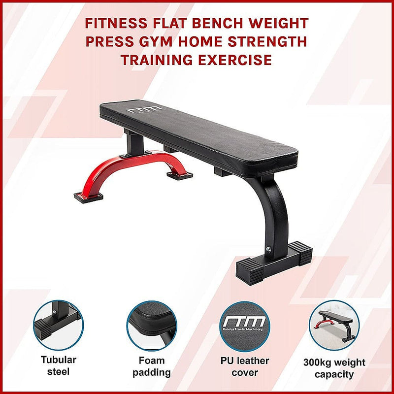 Fitness Flat Bench [ONLINE ONLY]