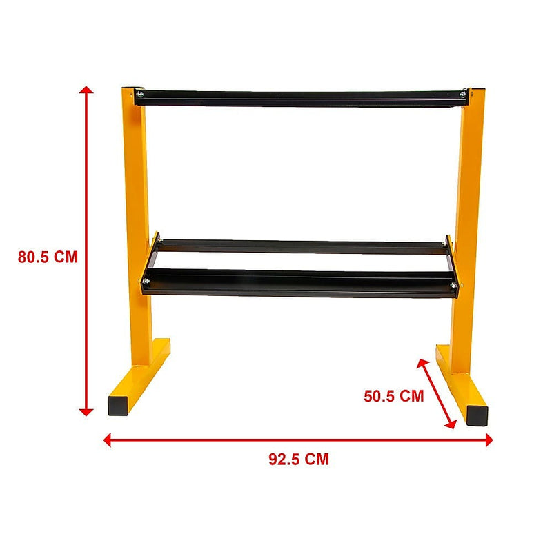 2 Tier Dumbbell Rack for Dumbbell Weights Storage [ONLINE ONLY]