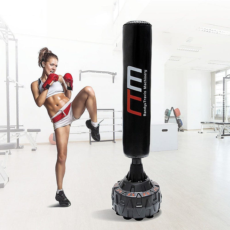 170cm Free Standing Boxing Punching Bag Stand MMA UFC Kick Fitness ONLINE ONLY Fitbiz Buy Online or In store