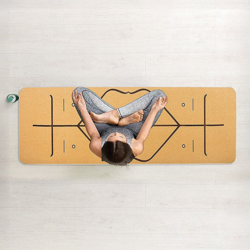 Natural Cork TPE Yoga Mat [ONLINE ONLY]